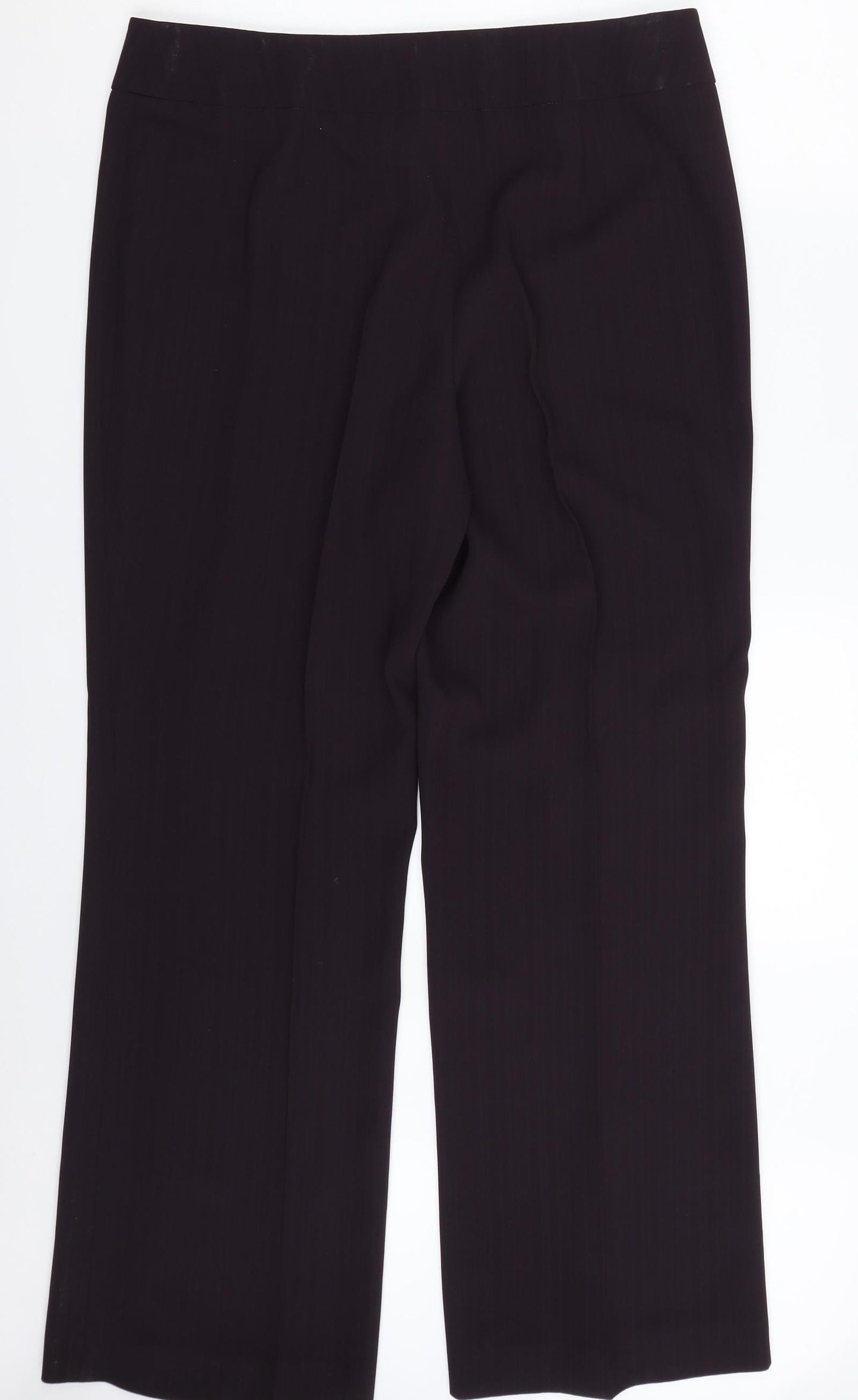 Womens UK Size 14 Preworn Regular Fit  Purple Trousers