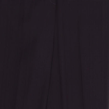 Womens UK Size 14 Preworn Regular Fit  Purple Trousers