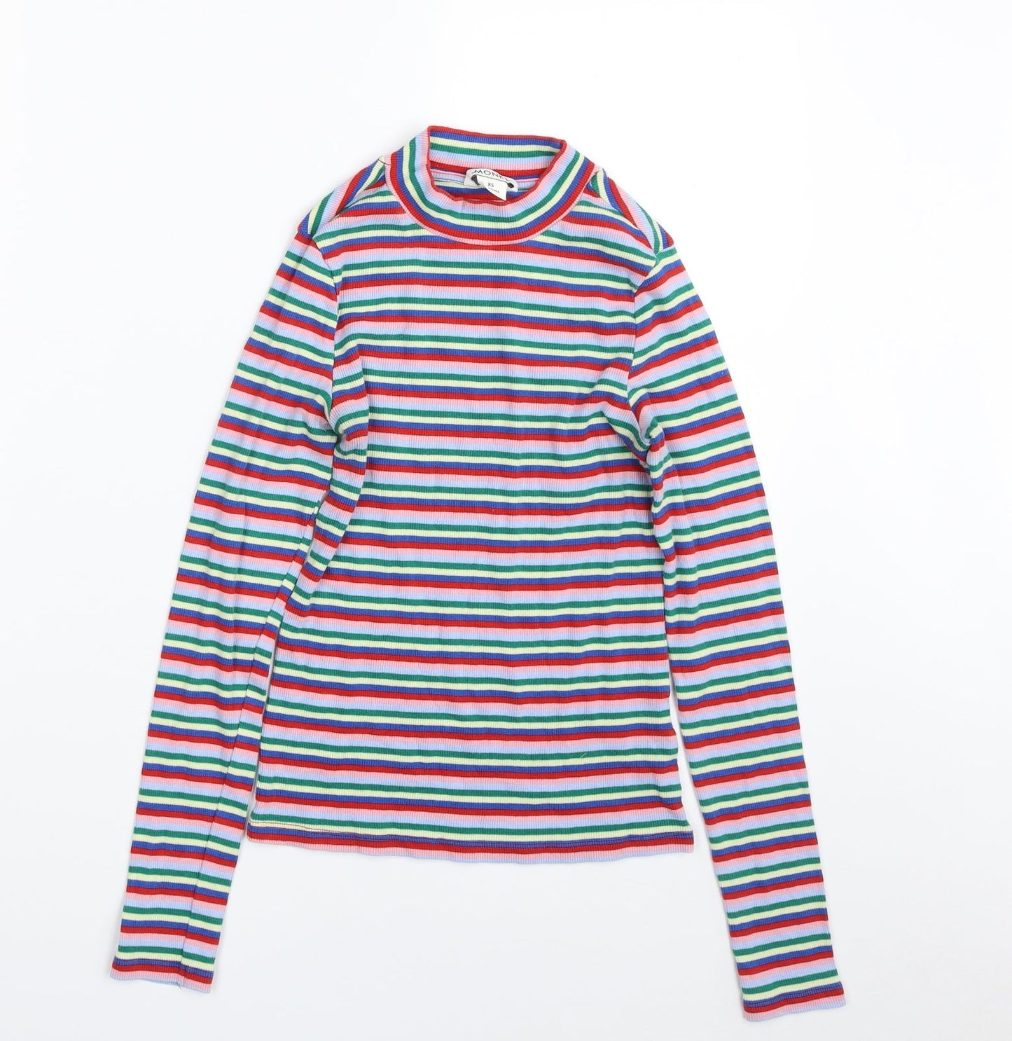 Womens UK Size XS Monki Multicoloured Pullover Jumper