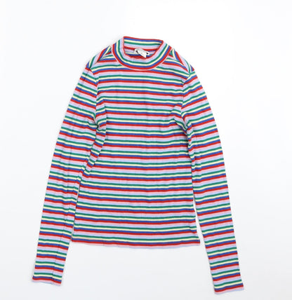 Womens UK Size XS Monki Multicoloured Pullover Jumper