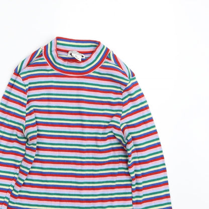 Womens UK Size XS Monki Multicoloured Pullover Jumper