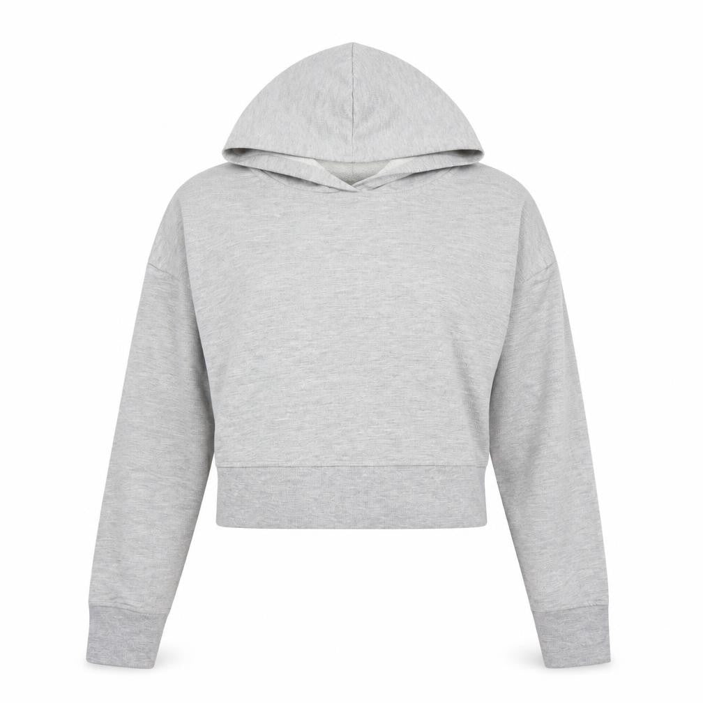 Womens UK Size M MRP Grey Pullover Hoodie