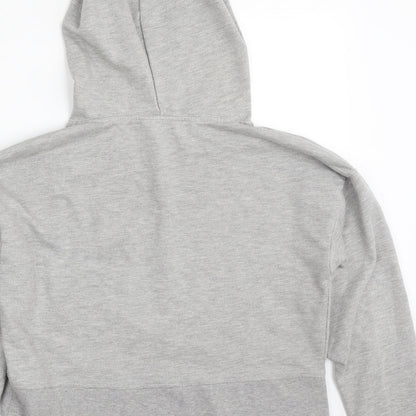 Womens UK Size M MRP Grey Pullover Hoodie