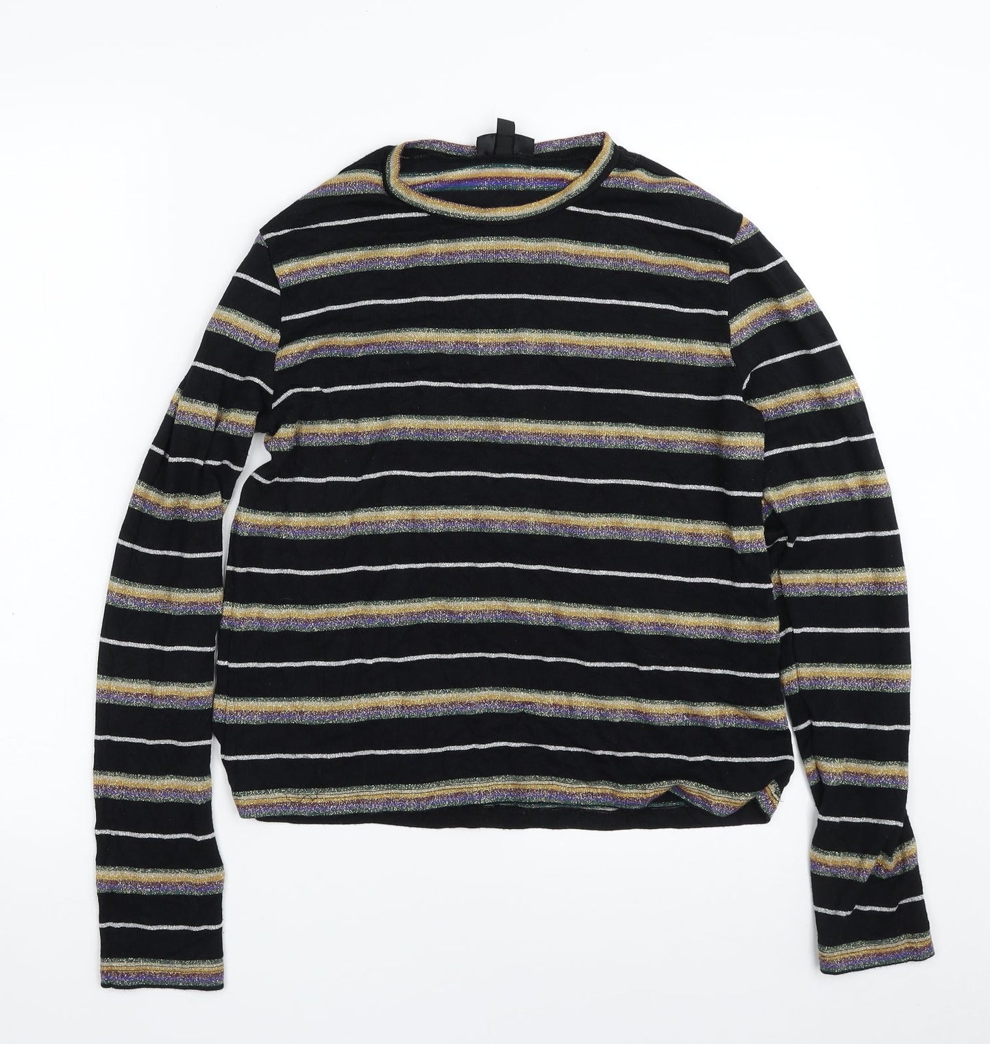 Womens UK Size 12 Topshop Multicoloured Pullover Jumper