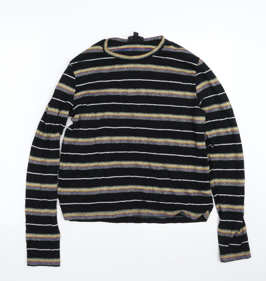 Womens UK Size 12 Topshop Multicoloured Pullover Jumper