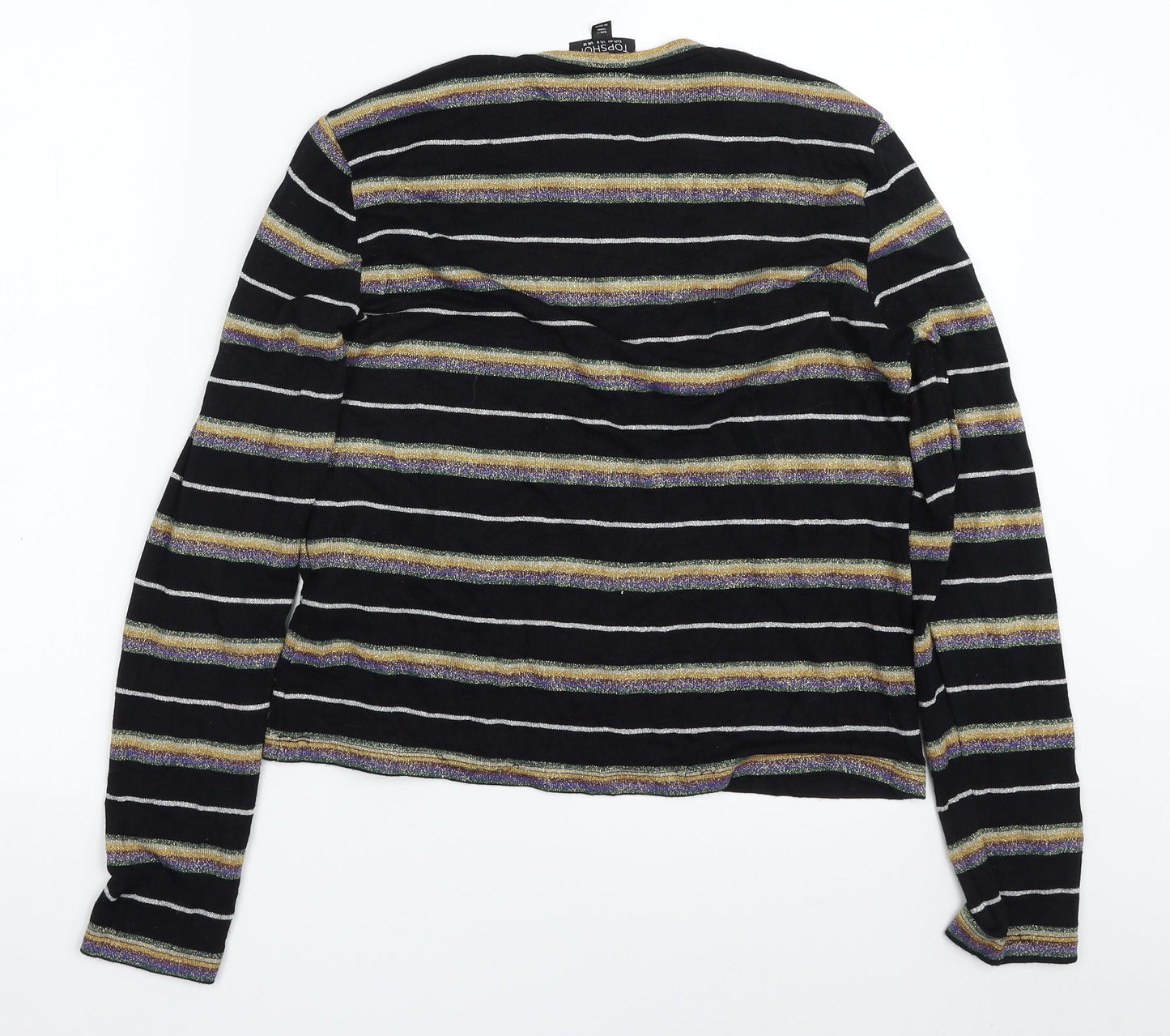 Womens UK Size 12 Topshop Multicoloured Pullover Jumper