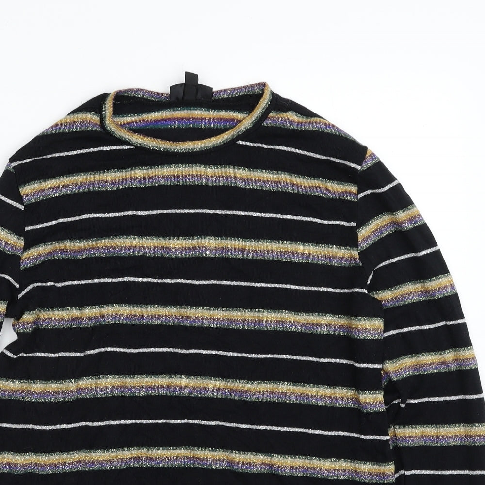 Womens UK Size 12 Topshop Multicoloured Pullover Jumper