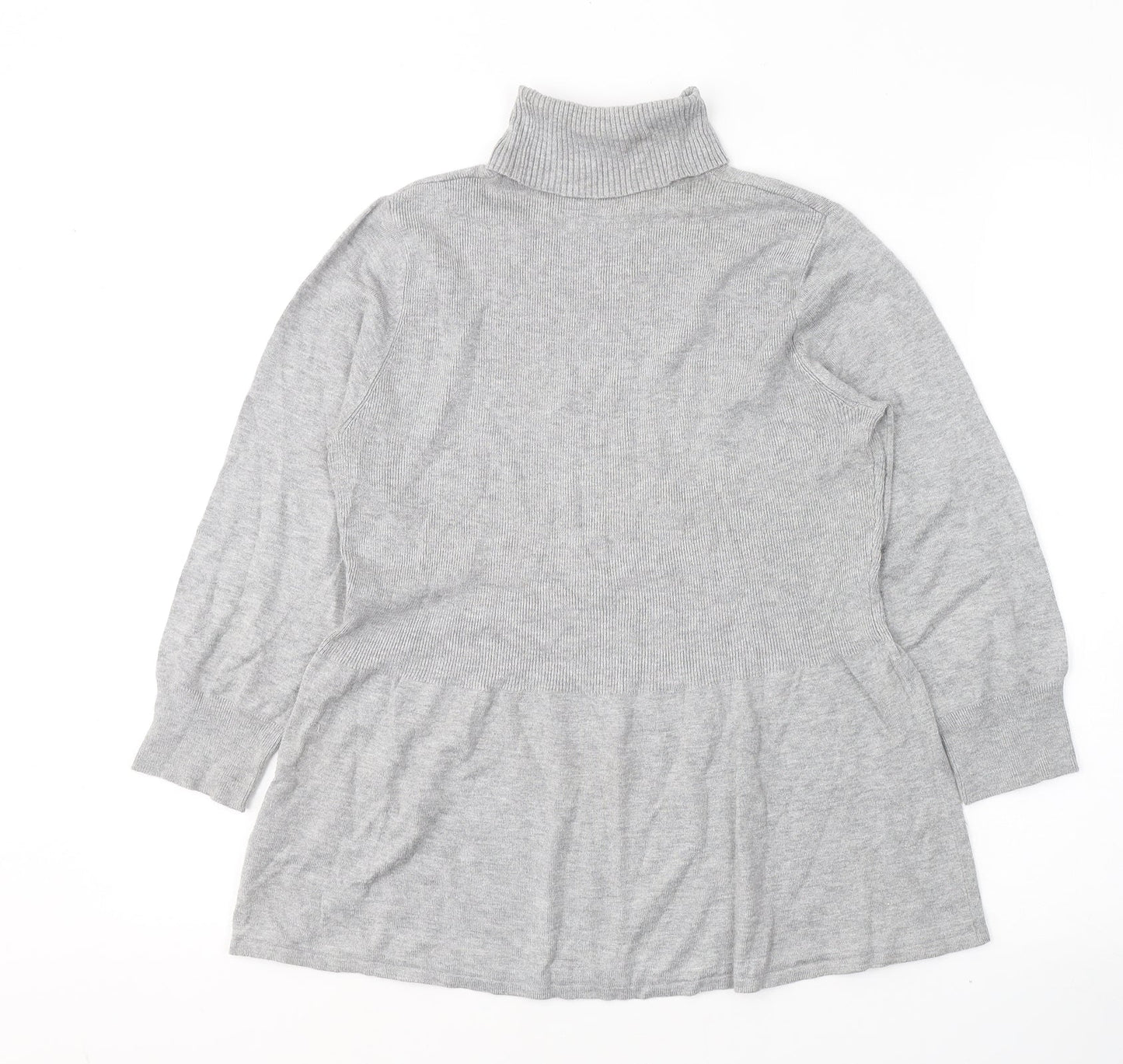 Womens UK Size 12 Marks and Spencer Grey Pullover Jumper
