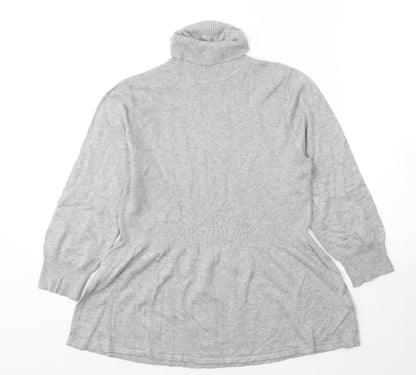Womens UK Size 12 Marks and Spencer Grey Pullover Jumper