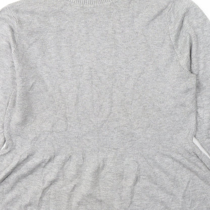 Womens UK Size 12 Marks and Spencer Grey Pullover Jumper