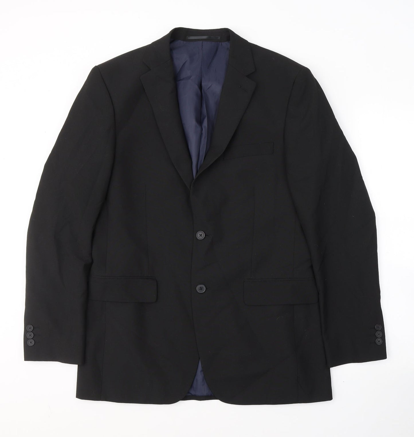 Mens UK Size M SCOTT&TAYLOR Regular Black Suit Jacket
