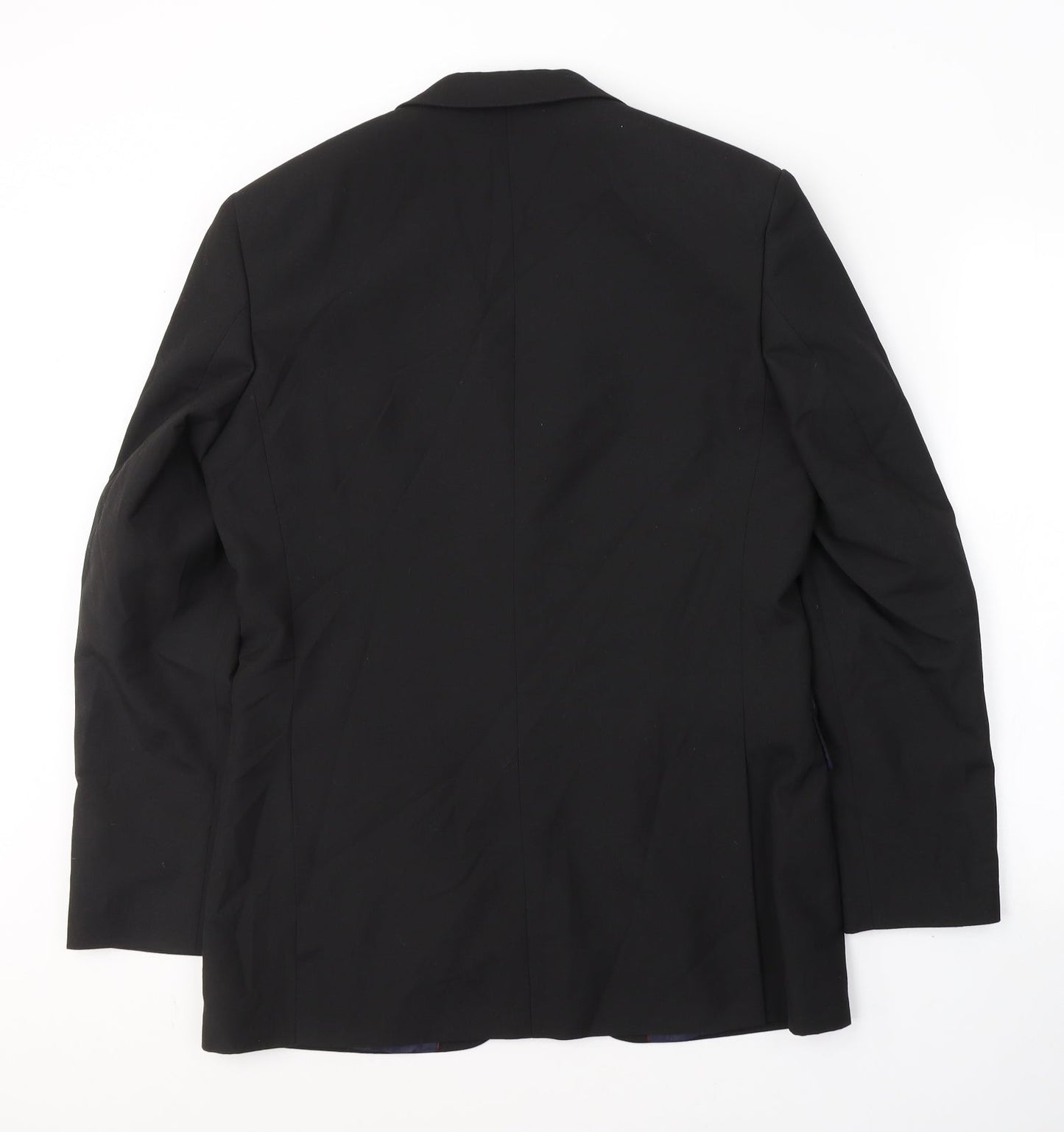 Mens UK Size M SCOTT&TAYLOR Regular Black Suit Jacket