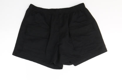 SheIn Womens Black  Cotton Hot Pants Shorts Size M L3 in Regular Pull On