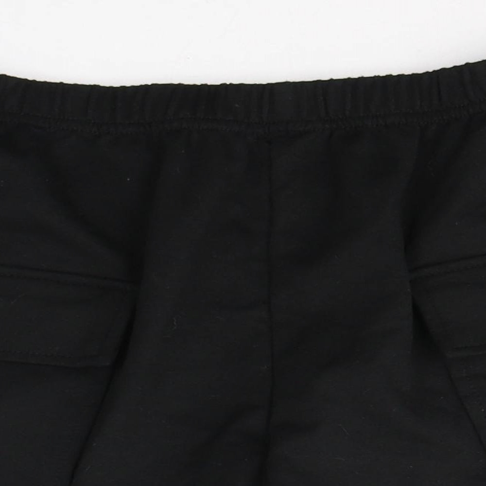 SheIn Womens Black  Cotton Hot Pants Shorts Size M L3 in Regular Pull On