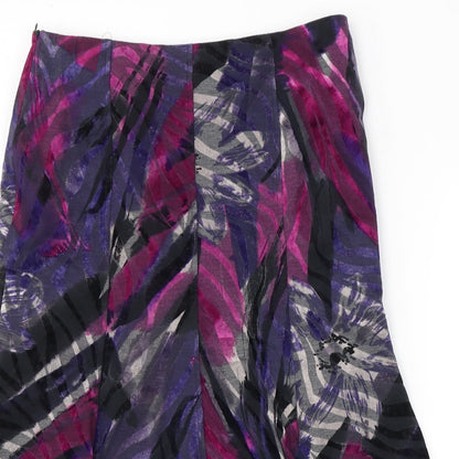 Vogue Womens Multicoloured Geometric Polyester Trumpet Set Size 10   Zip