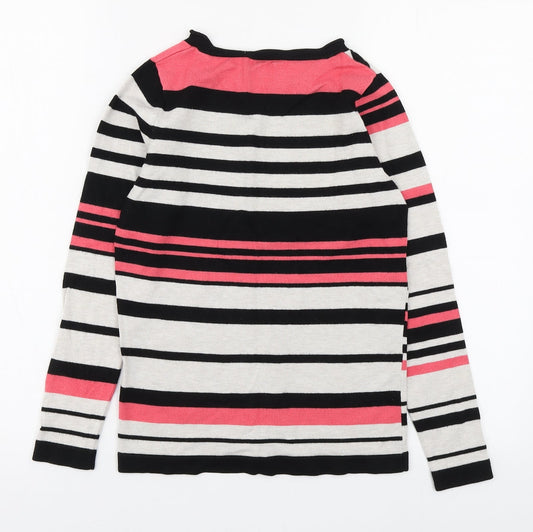 Womens UK Size 8 M&Co Multicoloured Pullover Jumper