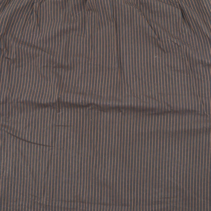 Mens UK Size 45 Jousipaita Brown  Button-Up Long Sleeve Casual Shirt