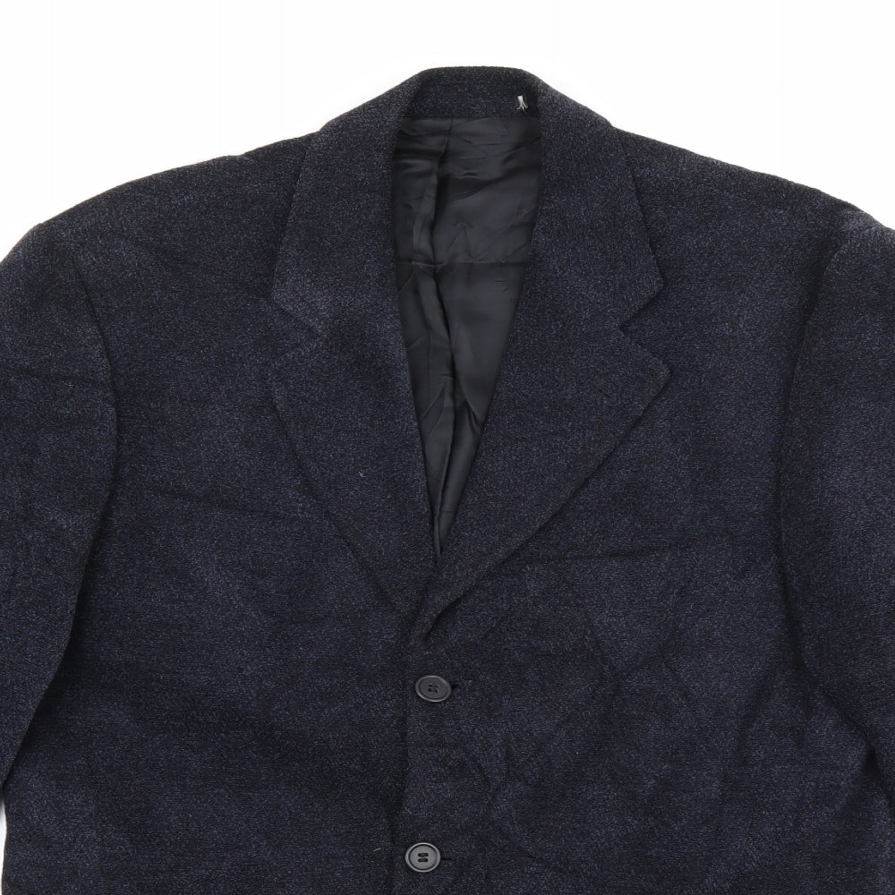 Mens UK Size M Marks and Spencer Regular Blue Suit Jacket