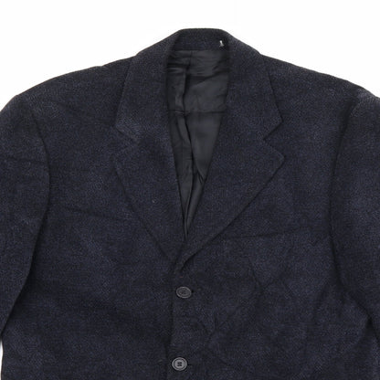 Mens UK Size M Marks and Spencer Regular Blue Suit Jacket