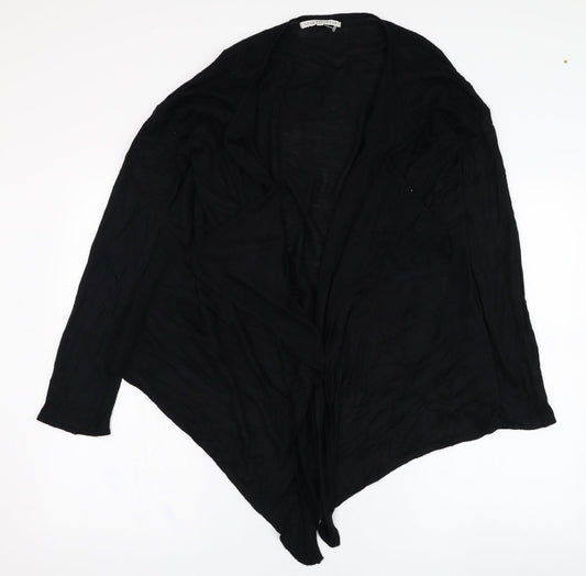 BHS Womens Black Round Neck  Polyester Cardigan Jumper Size 12