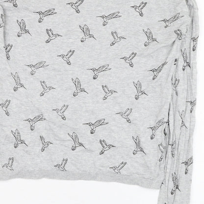 Womens UK Size 8 New Look Grey Pullover Jumper