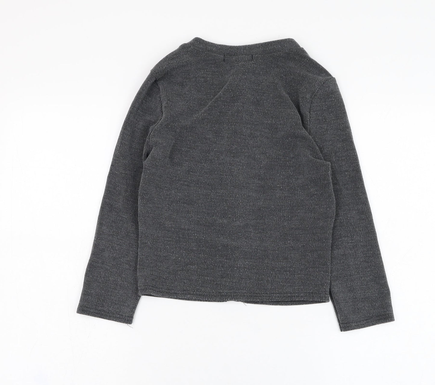 Womens UK Size 8 Missguided Grey Cardigan Jumper