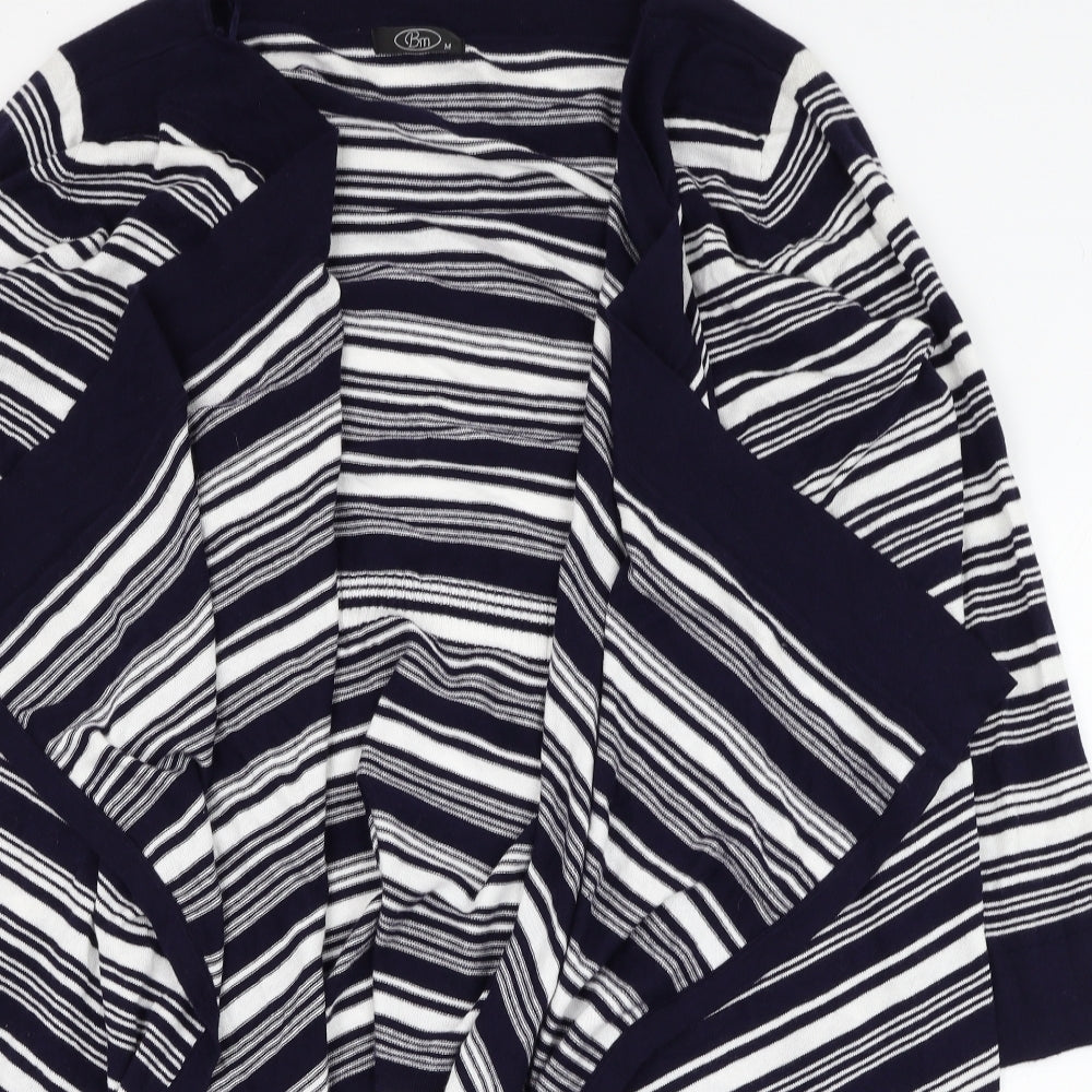 Womens UK Size M BM Black Cardigan Jumper