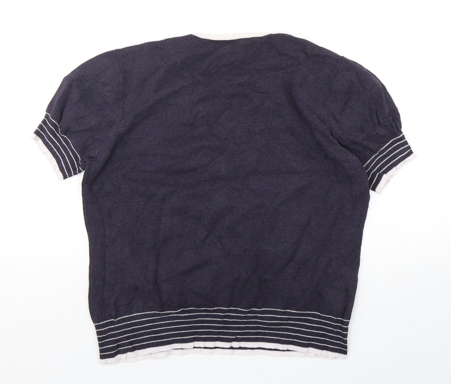 Womens UK Size L CC Blue Pullover Jumper