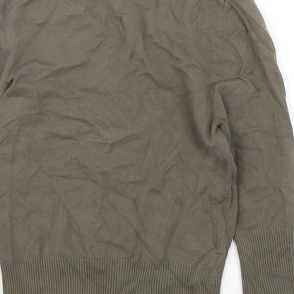 Womens UK Size S Part Two Green Pullover Jumper