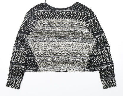 Womens UK Size L H&M Multicoloured Cardigan Jumper