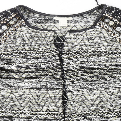 Womens UK Size L H&M Multicoloured Cardigan Jumper