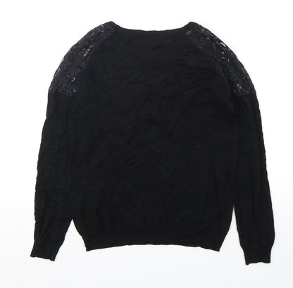 Womens UK Size 12 Select Black Pullover Jumper