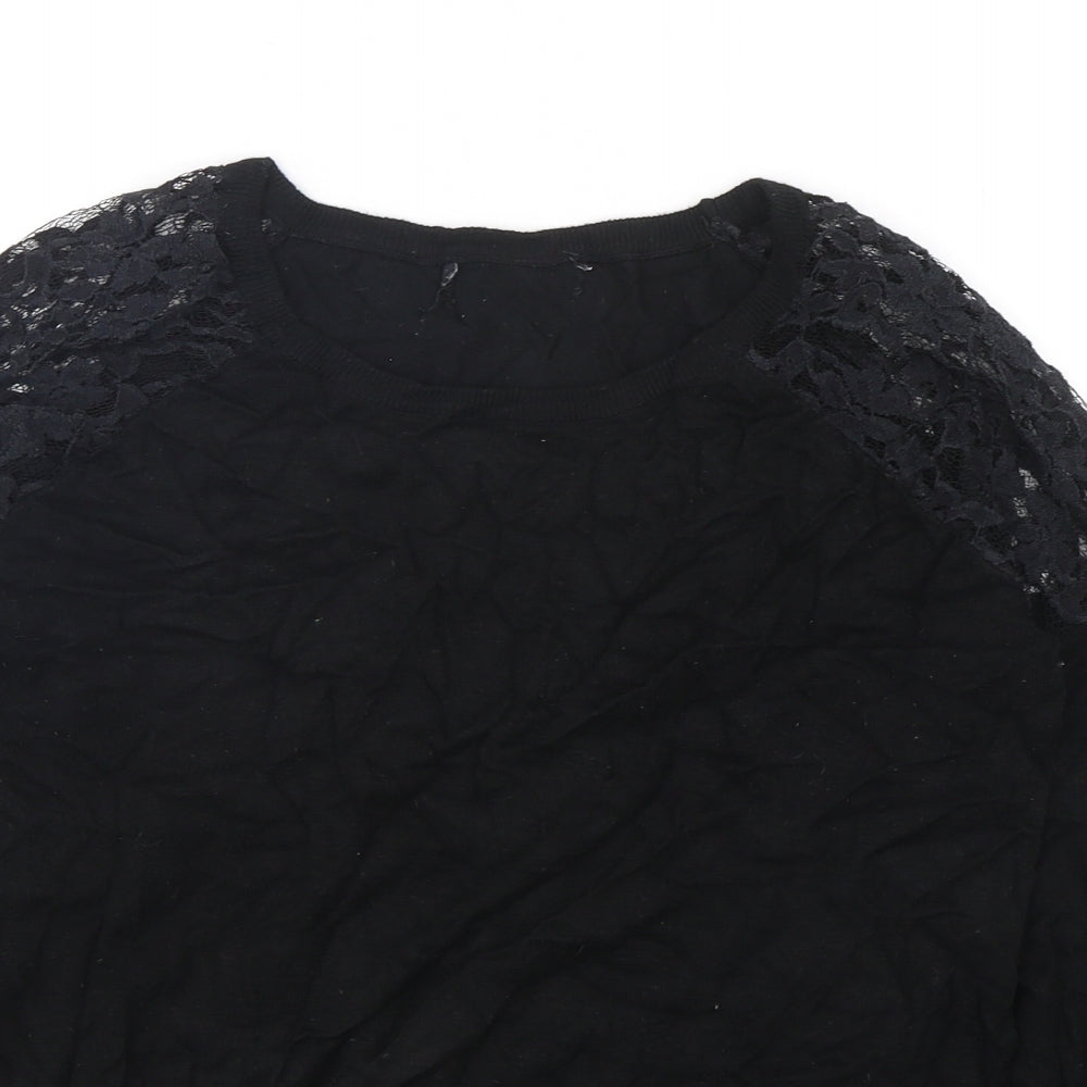 Womens UK Size 12 Select Black Pullover Jumper