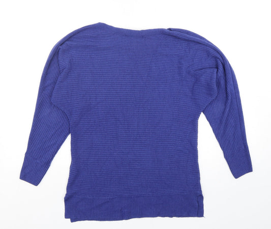 Womens UK Size S NEXT Purple Pullover Jumper