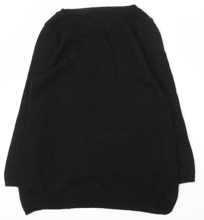 Womens UK Size 10 NEXT Black Pullover Jumper