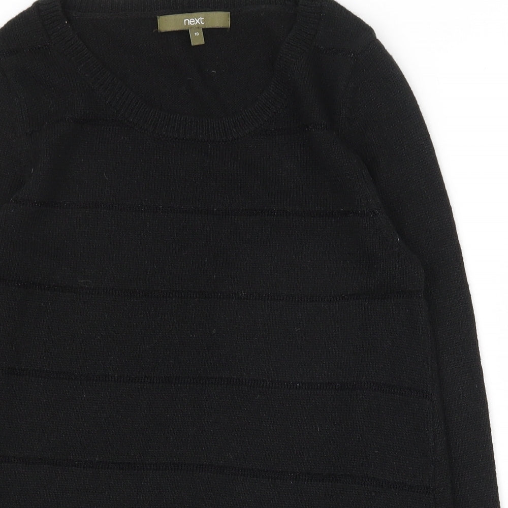 Womens UK Size 10 NEXT Black Pullover Jumper
