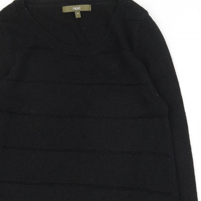 Womens UK Size 10 NEXT Black Pullover Jumper