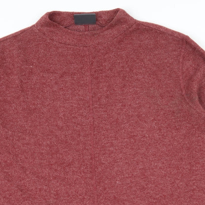 Yessica Womens Red  Polyester Pullover Sweatshirt Size L  Pullover
