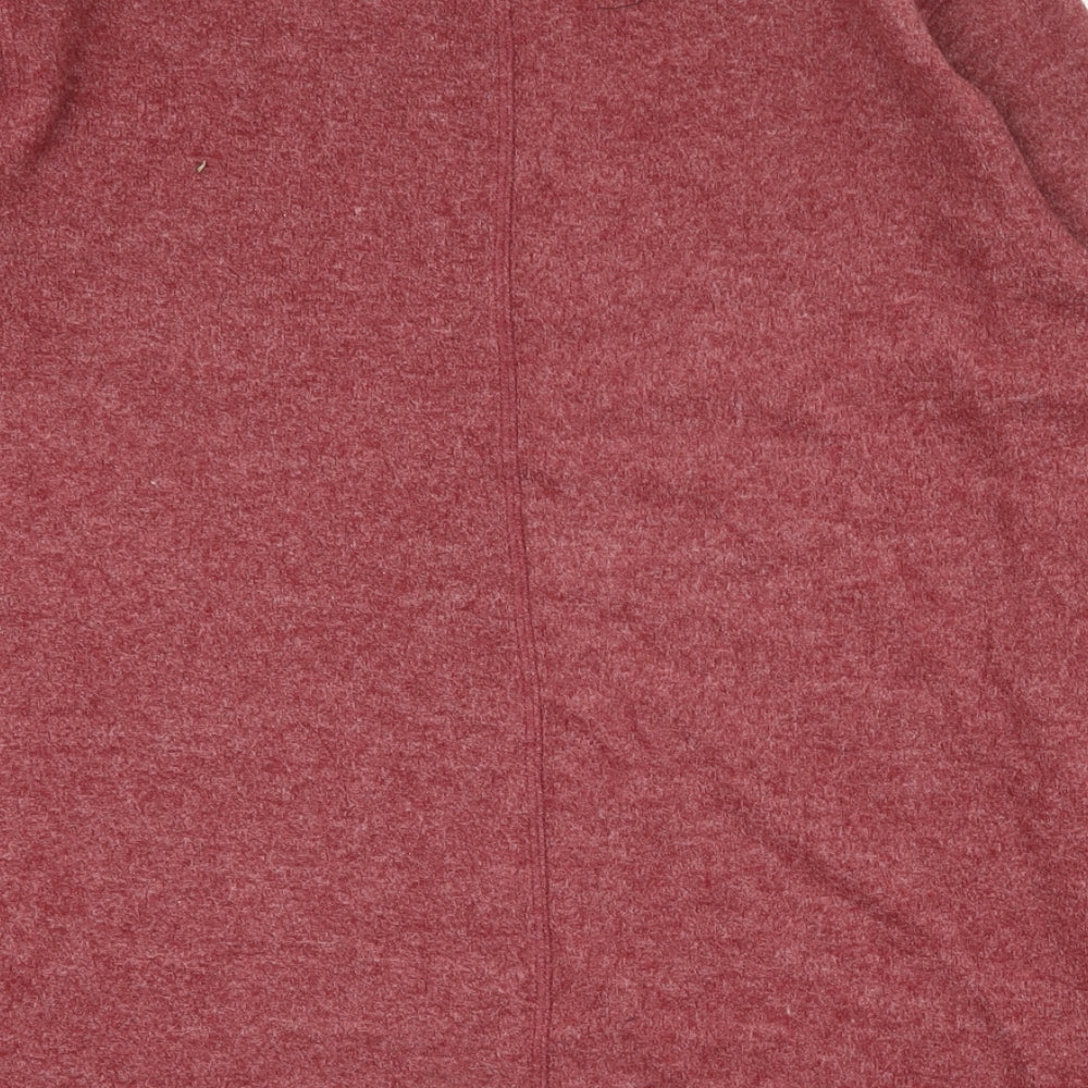 Yessica Womens Red  Polyester Pullover Sweatshirt Size L  Pullover