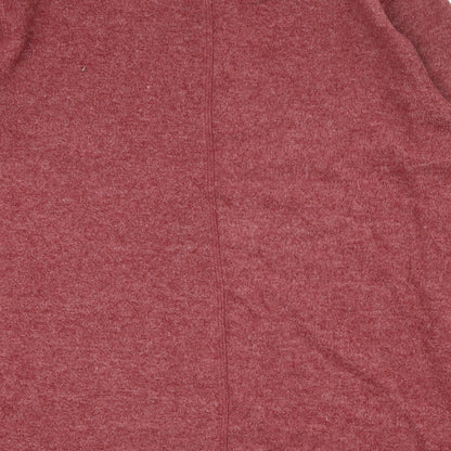 Yessica Womens Red  Polyester Pullover Sweatshirt Size L  Pullover