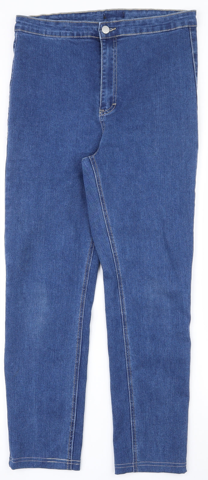 Womens UK Size 30 in Preworn Regular Fit Skinny Blue Jeans