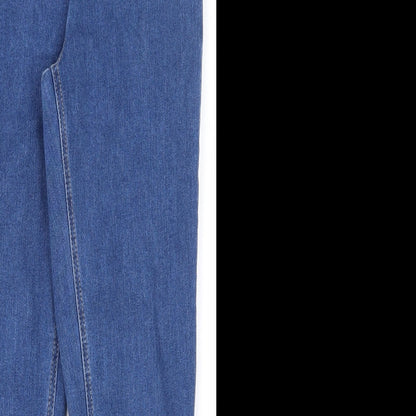 Womens UK Size 30 in Preworn Regular Fit Skinny Blue Jeans