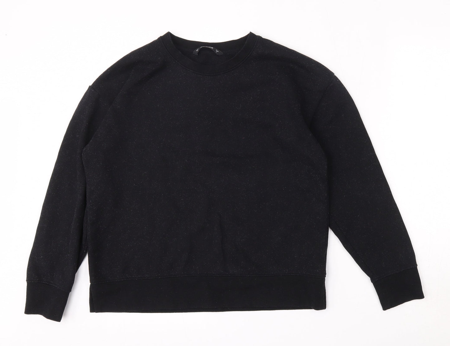 Dunnes Stores Womens Black  Polyester Pullover Sweatshirt Size S