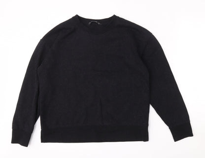 Dunnes Stores Womens Black  Polyester Pullover Sweatshirt Size S