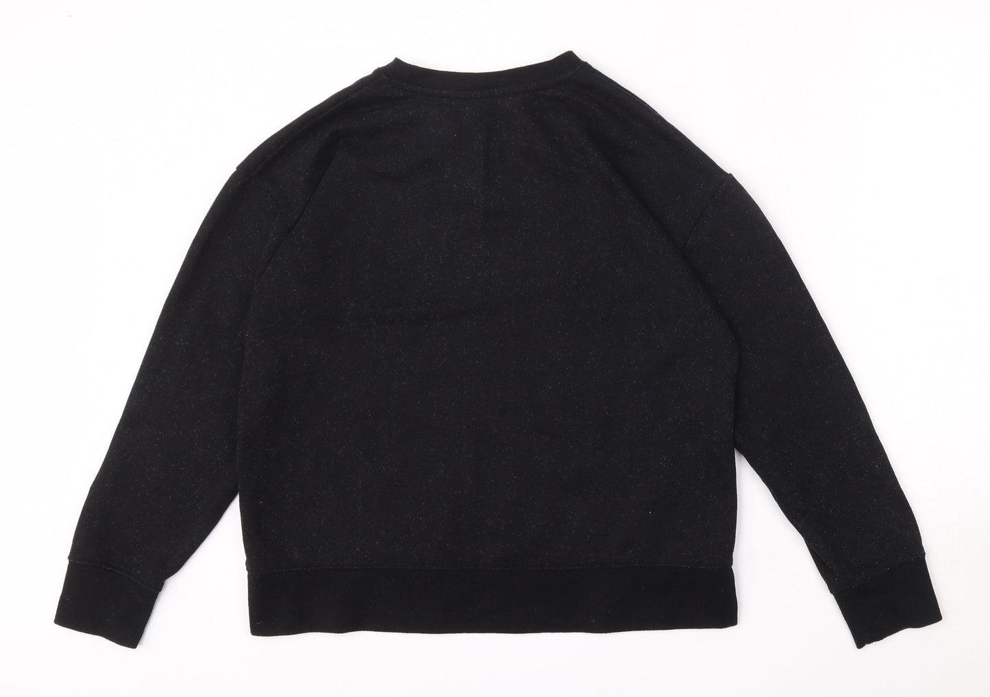 Dunnes Stores Womens Black  Polyester Pullover Sweatshirt Size S