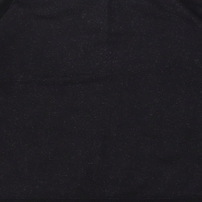 Dunnes Stores Womens Black  Polyester Pullover Sweatshirt Size S