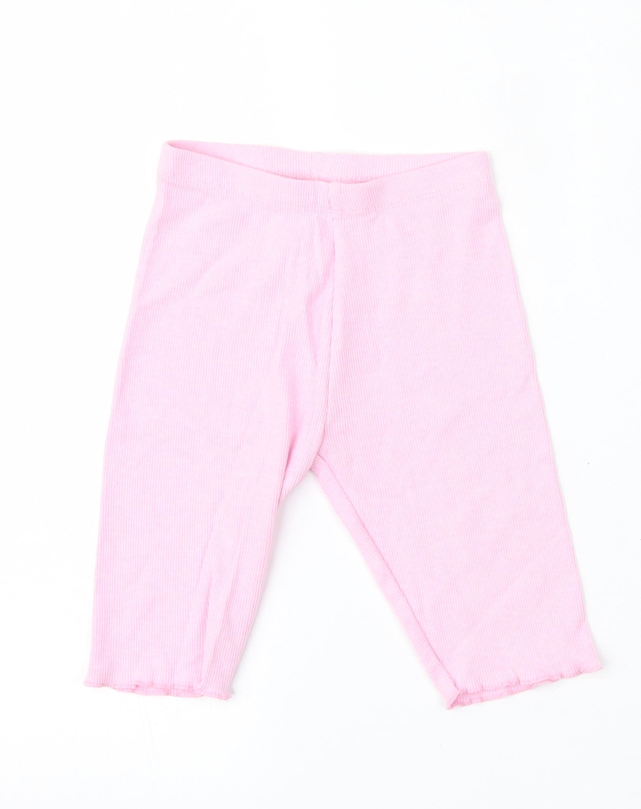 Dunnes Stores Girls Pink  Cotton Jogger Trousers Size 3 Years  Regular