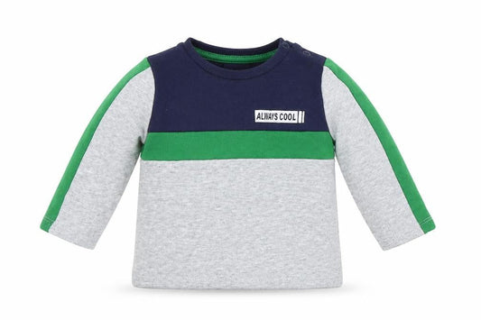F&F Boys Grey  Cotton Pullover Jumper Size 3-6 Months