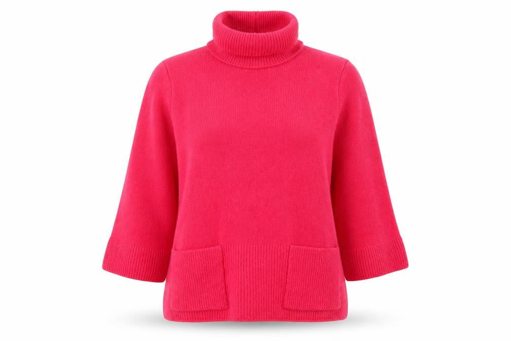 Womens UK Size M Savida Pink Pullover Jumper