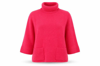 Womens UK Size M Savida Pink Pullover Jumper